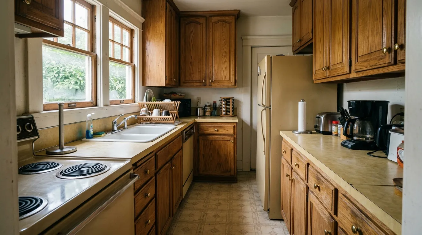 Pre-Demolition Kitchen