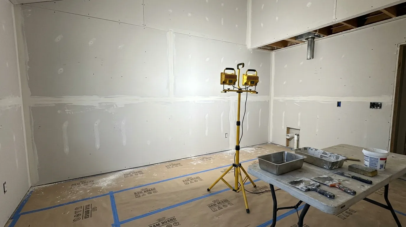 Drywall finish and inspection